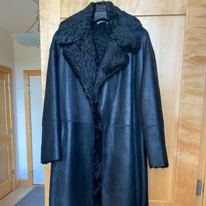 VINCE Shearling Coat